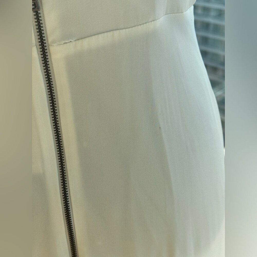 🆕 ALICE + OLIVIA 🧿 NWT Alita Spaghetti Strap Drape Asymmetrical Dress, Sz6 - Picture 9 of 16
